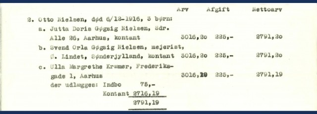 2. Ottos arv efter broderen Jørgen Nielsen-Gøgsig.