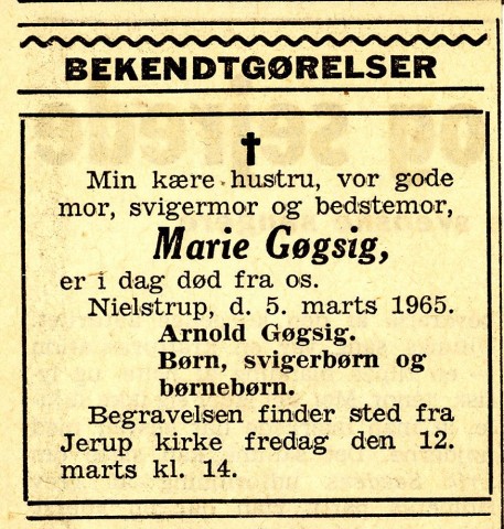 Avisklip 1965 Marie Gøgsig 0068