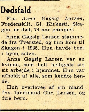 Avisklip 1972 Anne Gøgsig Larsen 0063-2