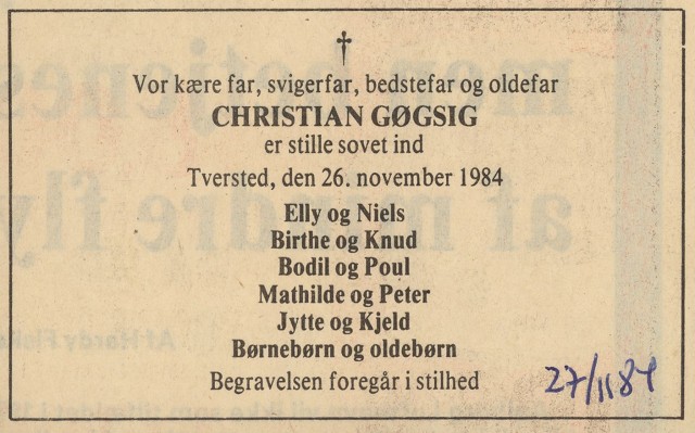 Avisklip 1984 Chr. Nielsen-Gøgsig 0040