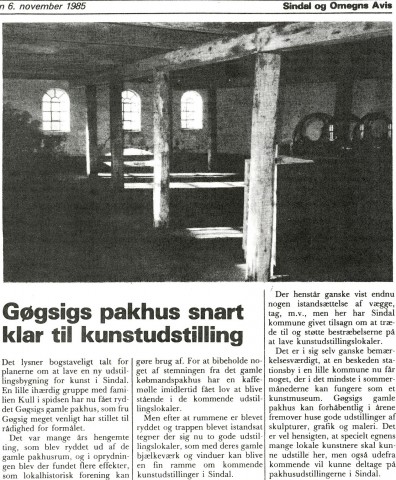 1985 Pakhus udstillingen 0020